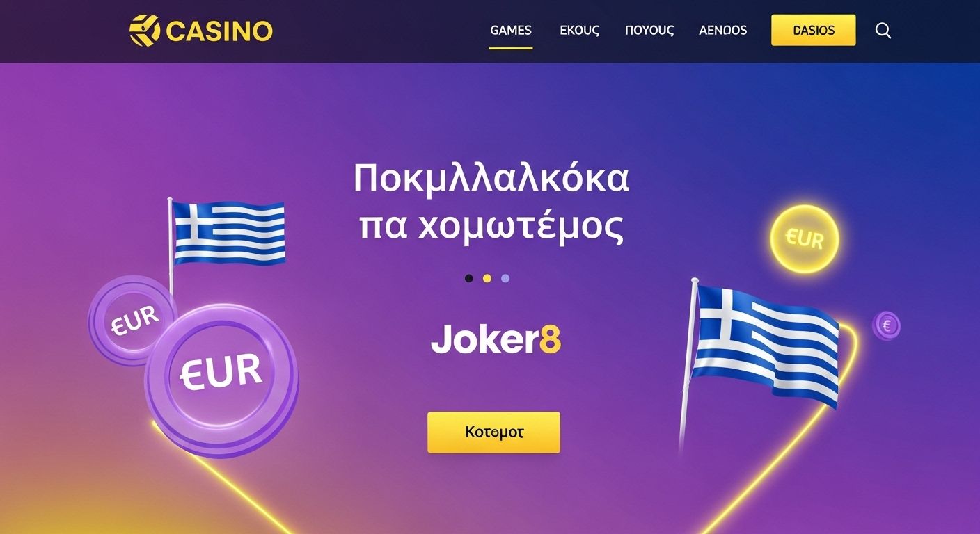 Υποστήριξη τοπικής γλώσσας και νομίσματος joker 8 casino login